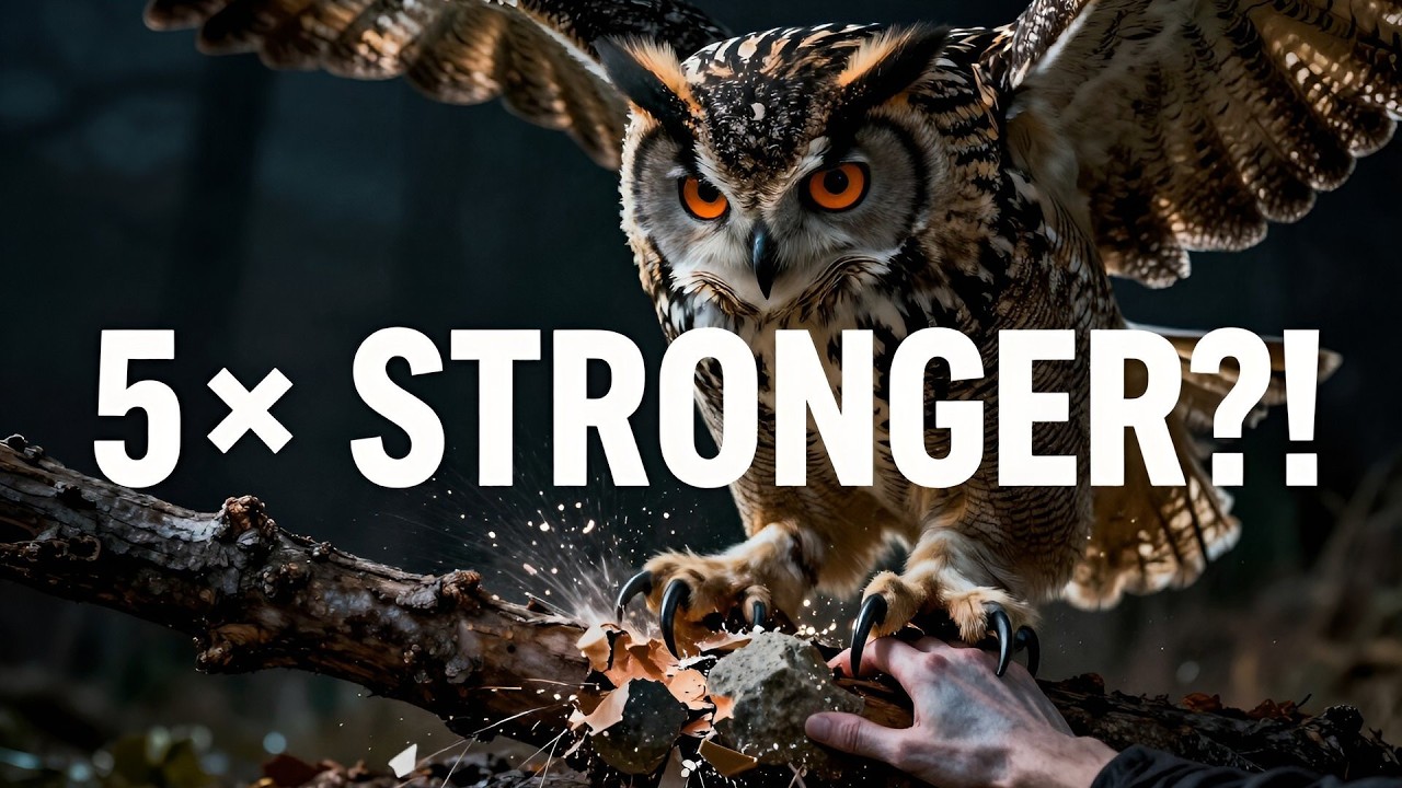 This Owl’s Grip Is 5× Stronger Than a Human Hand