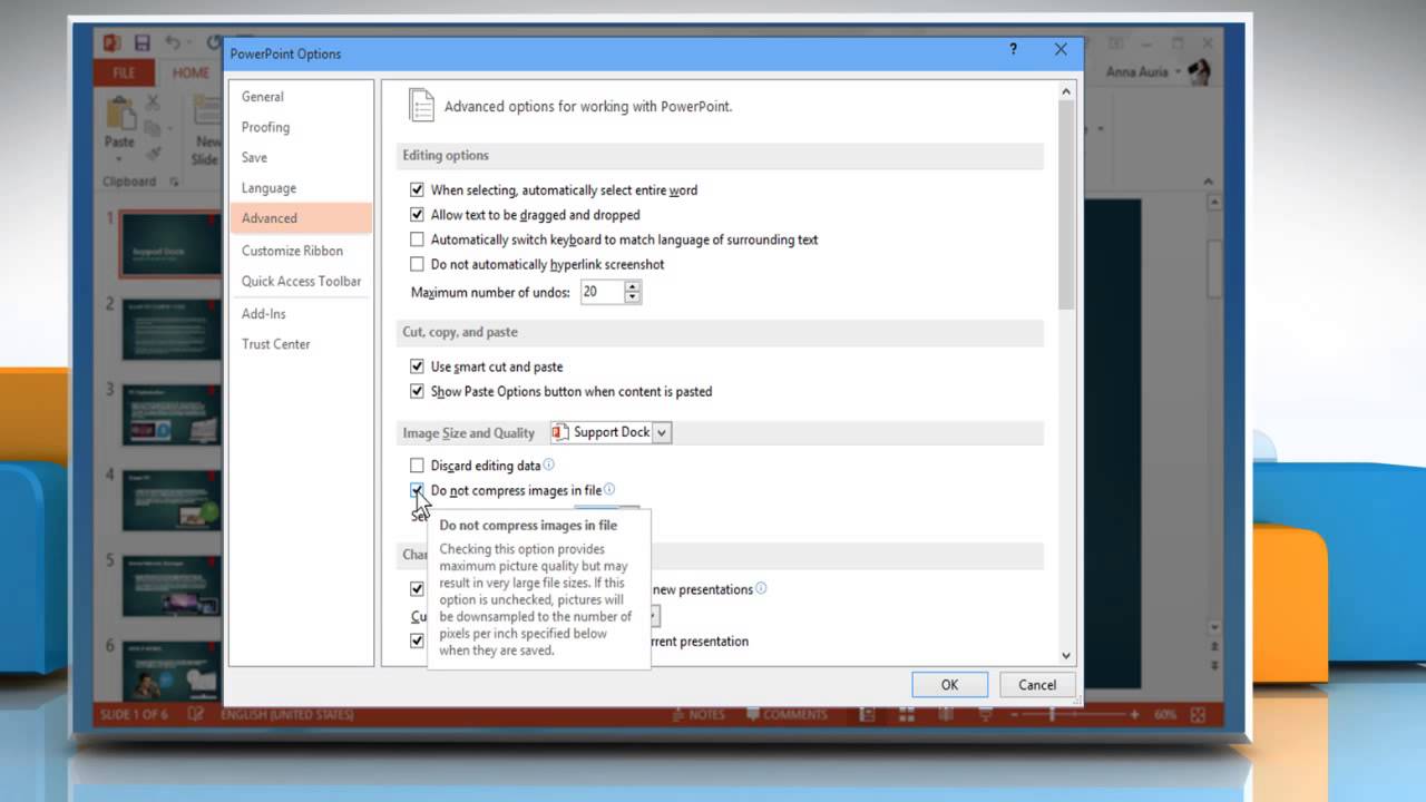 How to reduce the size of a file in PowerPoint :Tutorial