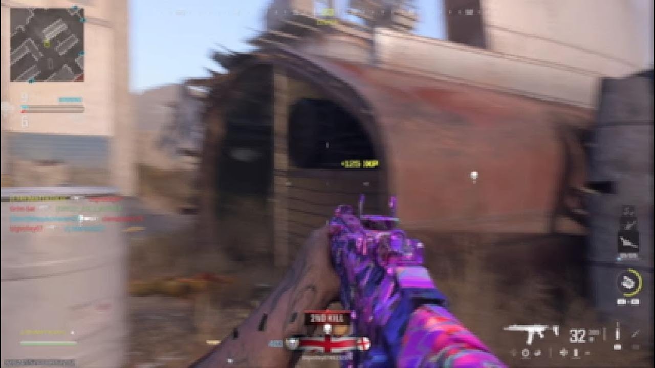 Call of Duty mw3 final kill with throwing knife