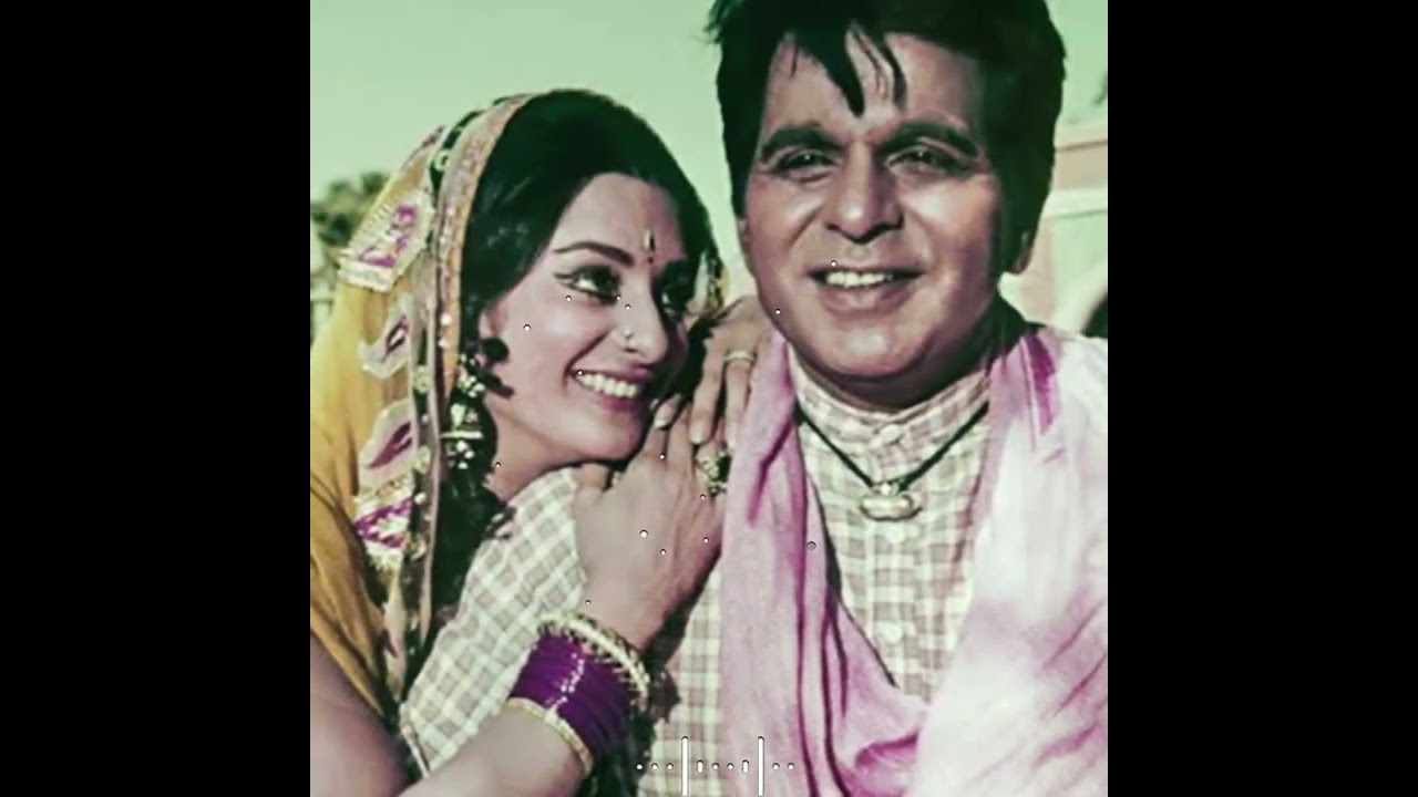 Saira Banu and Dilip Kumar ❤️ Old Songs 4k | 90's Evergreen #sairabanu #dilipkumar @Vishwa Creations