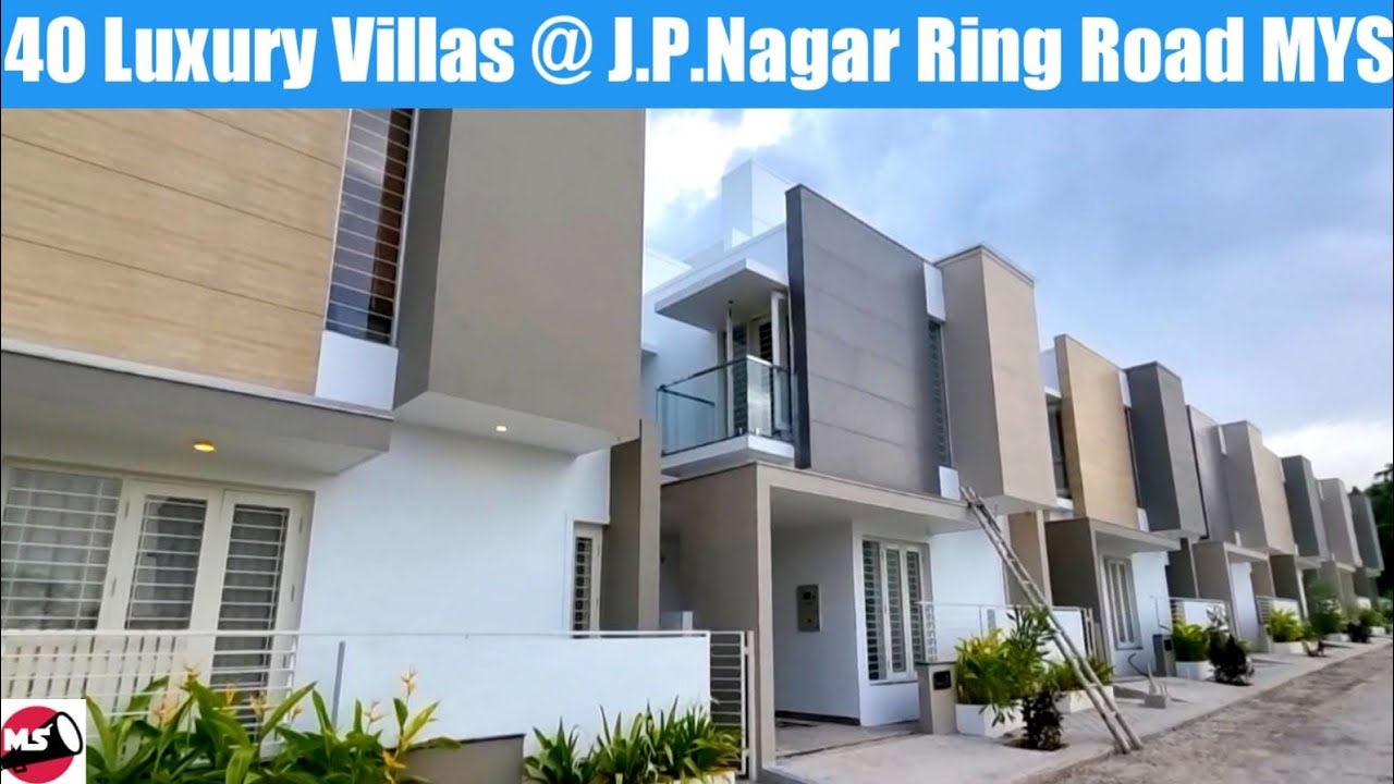 40 Luxury Villa Nearby J.P.Nagar Ring Road Mysuru | 3BHK & 4BHK     [ 8660105902 ]