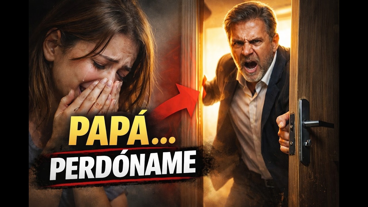 Millonario Llega a Casa y Oye a su Hija Rogar “Perdóname”… Patea la Puerta y Descubre Algo Horrible