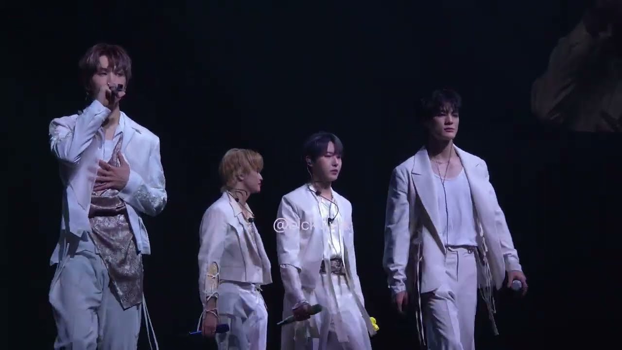 241030 NCT Dream The Dream Show 3 in Rotterdam Ending Ment + Like We Just Met ULTRA HD fancam