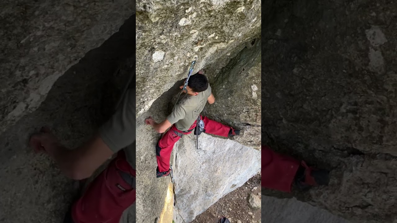 Kid. Via Esquirol /6a+. 2nd go onsight. Creu de Castellar. Reeeeessppiiira