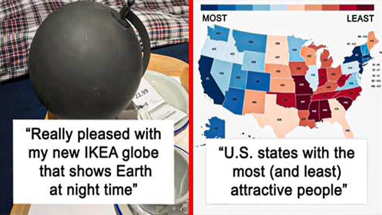 Maps So Bad They’re Actually Funny (New)