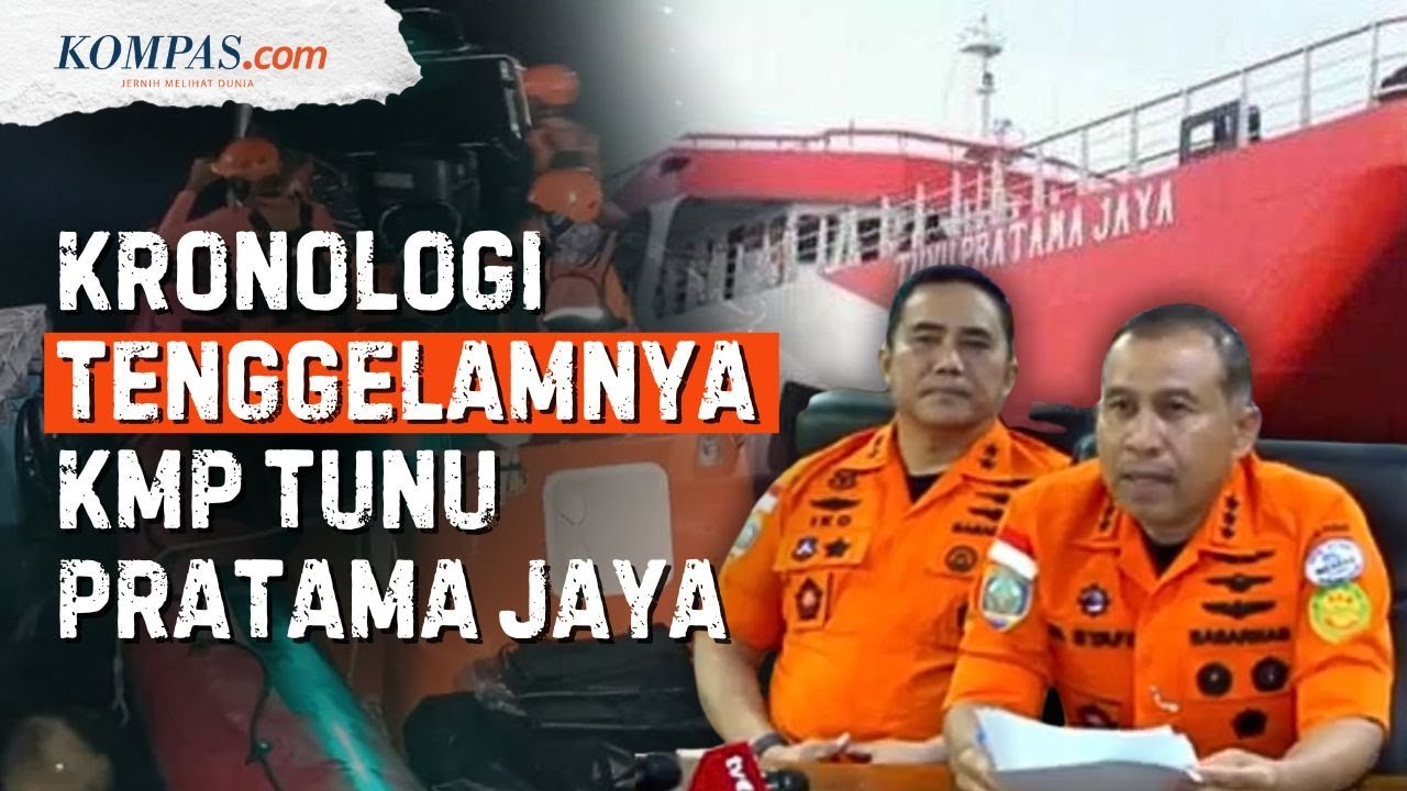[FULL] Basarnas Ungkap Kronologi dan Update Tenggelamnya KMP Tunu Pratama Jaya