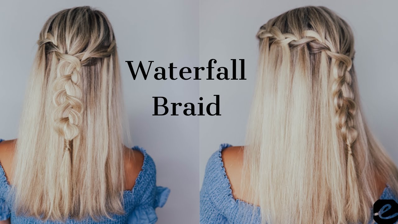 Beautiful Waterfall Braid