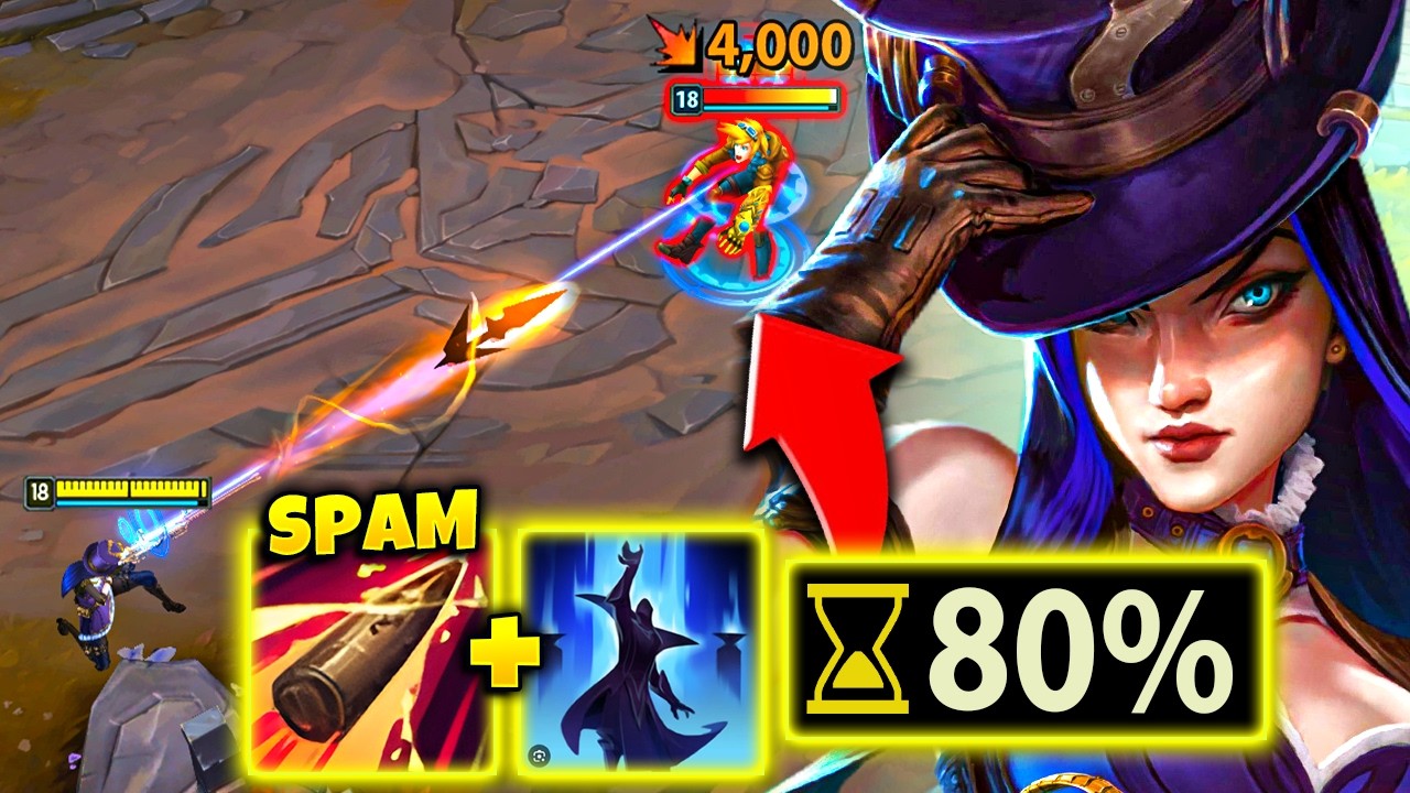URF SNIPER CAITLYN IS SO BROKEN (SPAM 1500 DAMAGE ULTS) | Season 15 URF