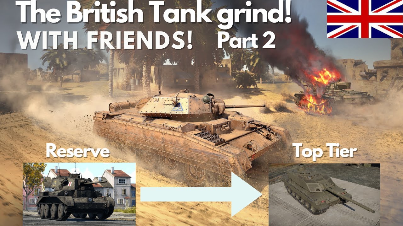British Tech Tree Grind Pt 2:The Pain of Low Tier || War Thunder