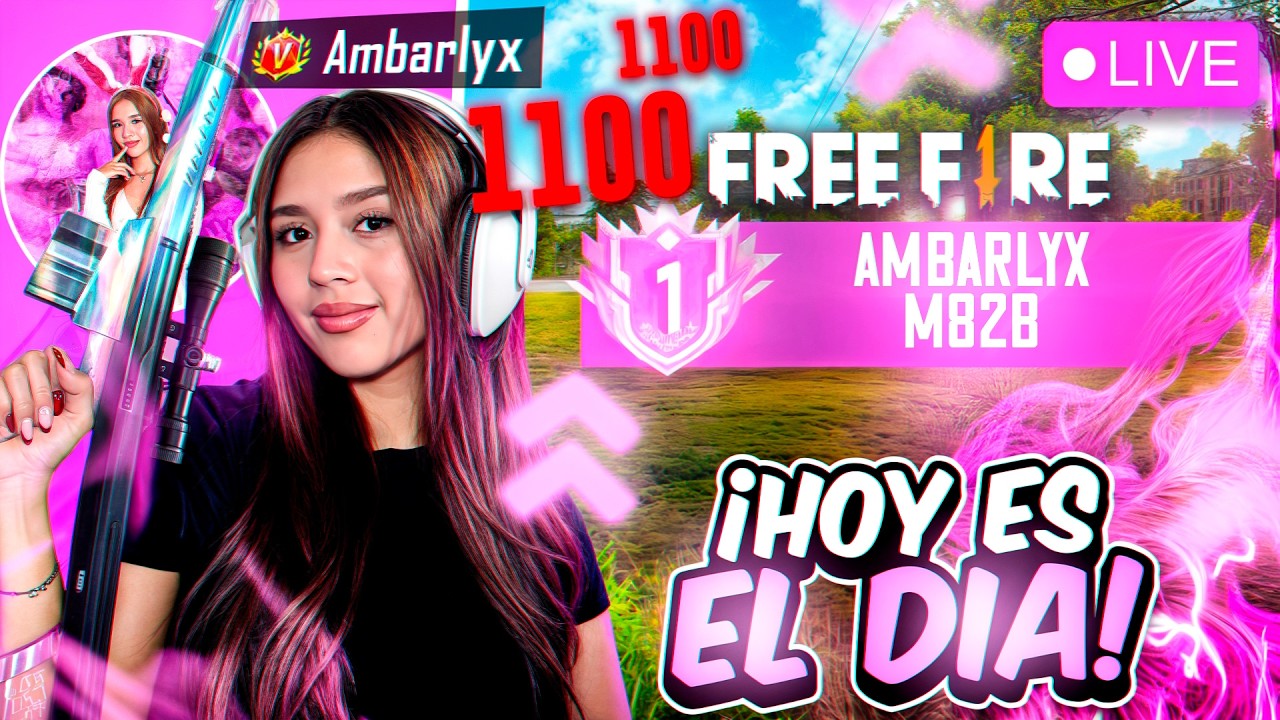 LLEGAMOS A TOP GLOBAL EN DE-CLASIFICATORIA EN FREE FIRE🔥 / REINA DEL FRANCOTIRADOR !!🔥