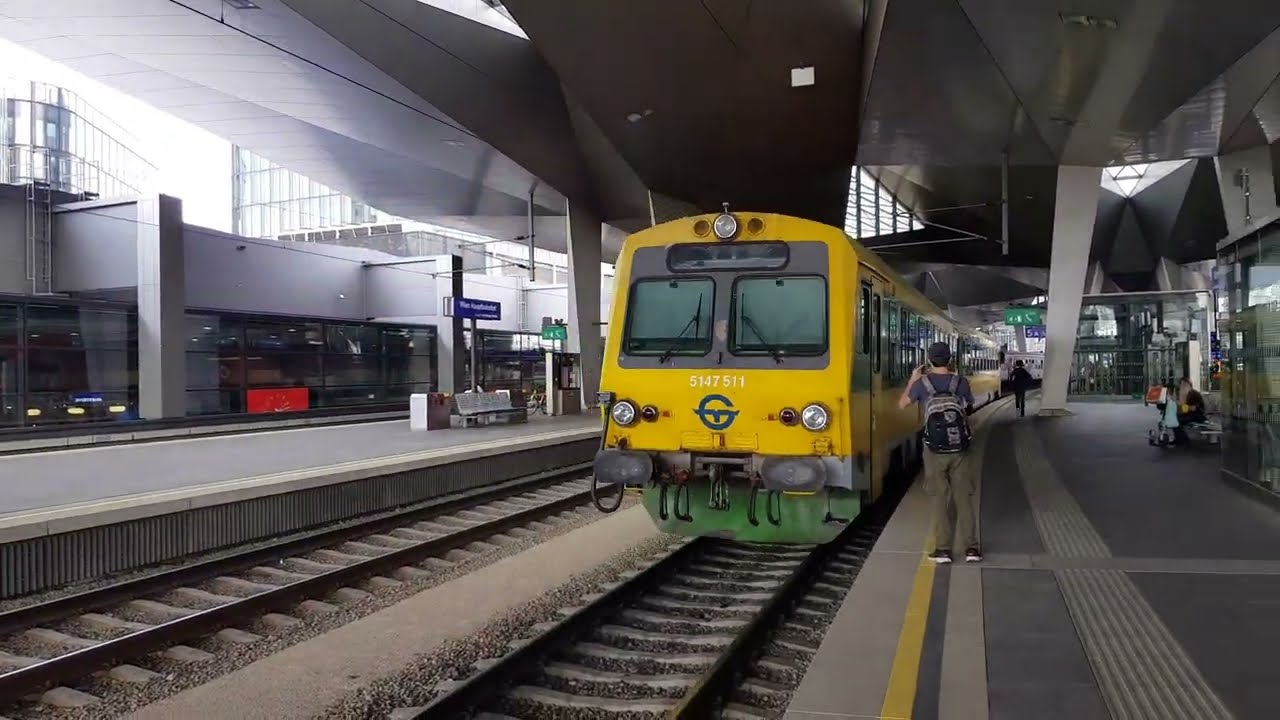 Einfahrt (5147.037) im Wiener HBF als REX 6 nach Deutschkreuz