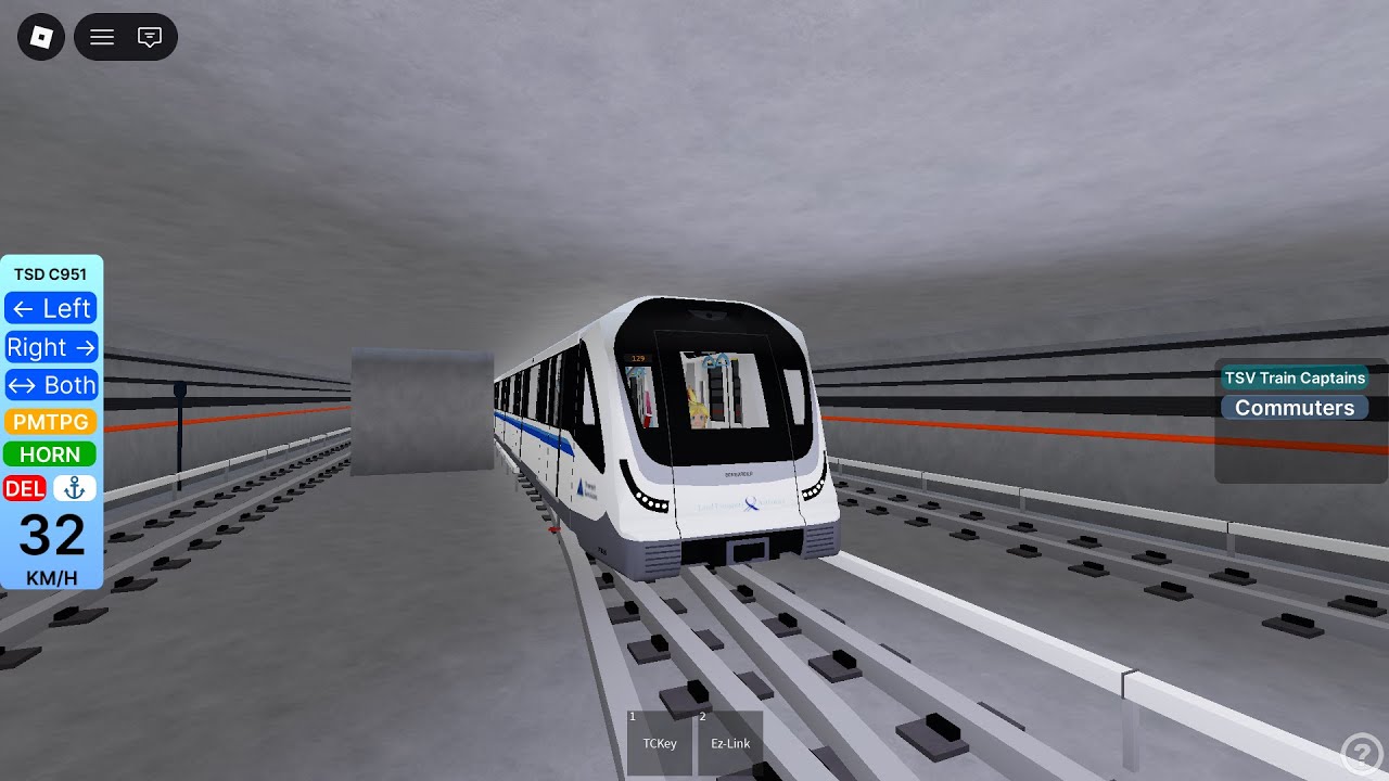 Roblox TSV Coastal Line Phase 2 full journey driving and Bombardier C951 added