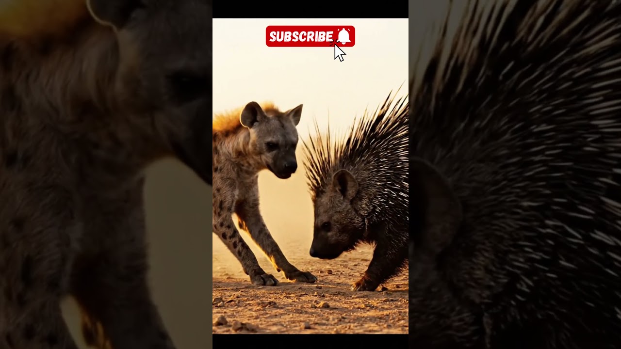 The Ultimate Porcupine vs Hyena Gauntlet: Why Hyenas & Lions Fear This Animal | Animal Battle