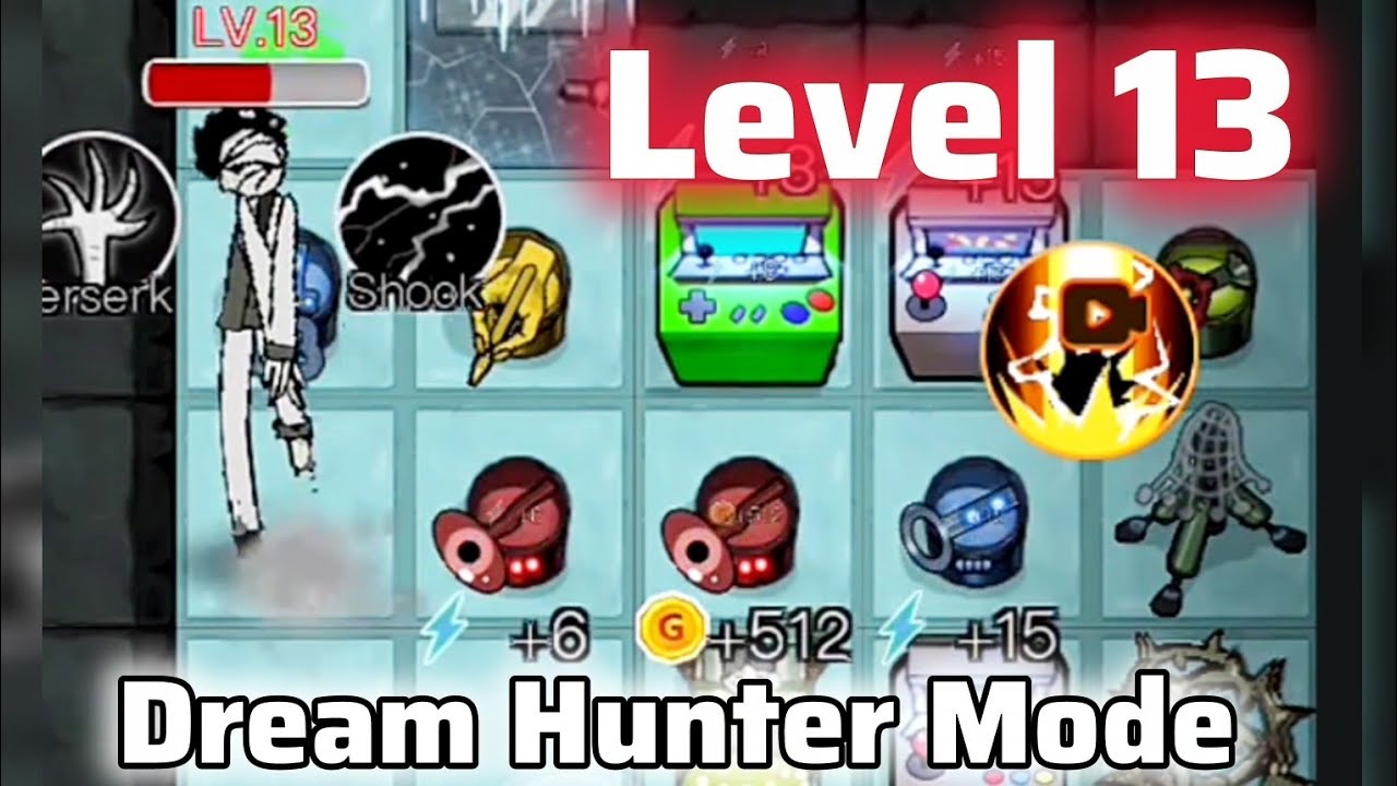 Reach Level 13 Challenge in Dream Hunter Mode | Haunted Dorm Gameplay 