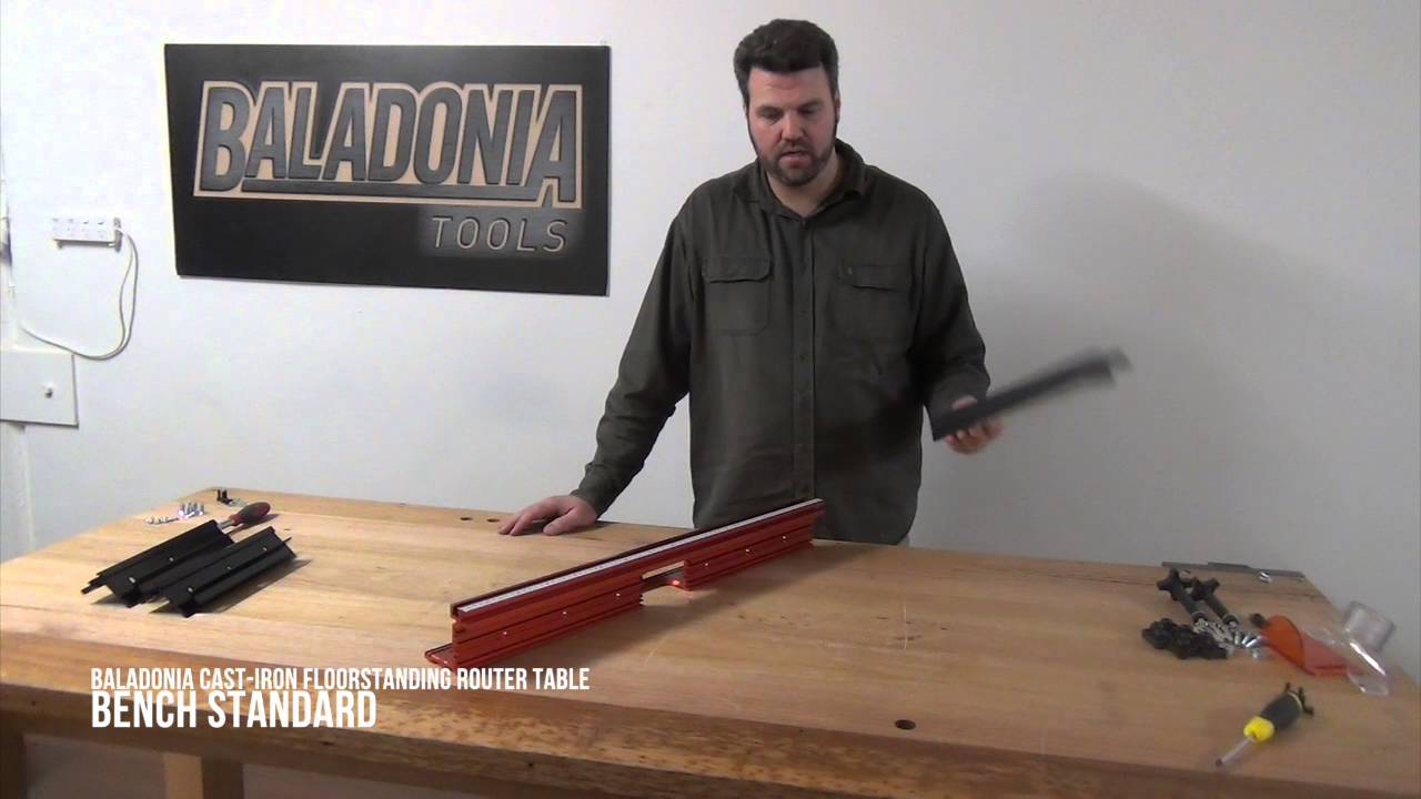 Baladonia Cast Iron Floor Router Table