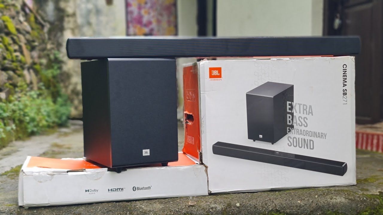 NEW JBL Cinema SB271/270 Dolby Soundbar⚡️UNBOXING/REVIEW⚡️220watts Extra Deep Bass | ONLY 14999