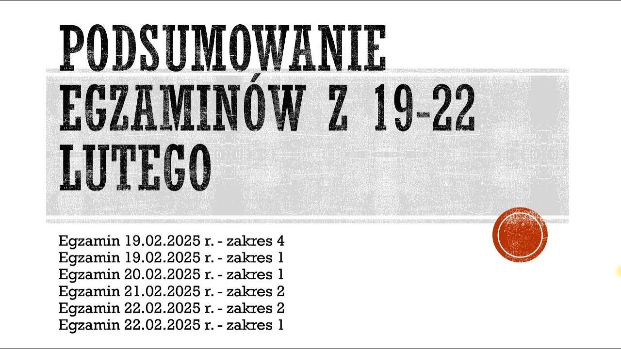 UPRAWNIENA GEODEZYJNE- podsumowanie egzaminów 19-22 luty 2025 #geodezja #uprawnieniageodezyjne