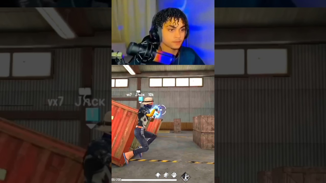 IMPOSSIBLE 🍷🗿 VX7 JACK 🍷🗿 #shorts #viral #freefire