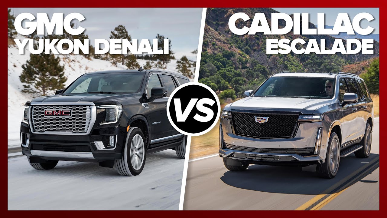 Cadillac Escalade 2021 года против GMC Yukon Denali 2021 года: сравнение