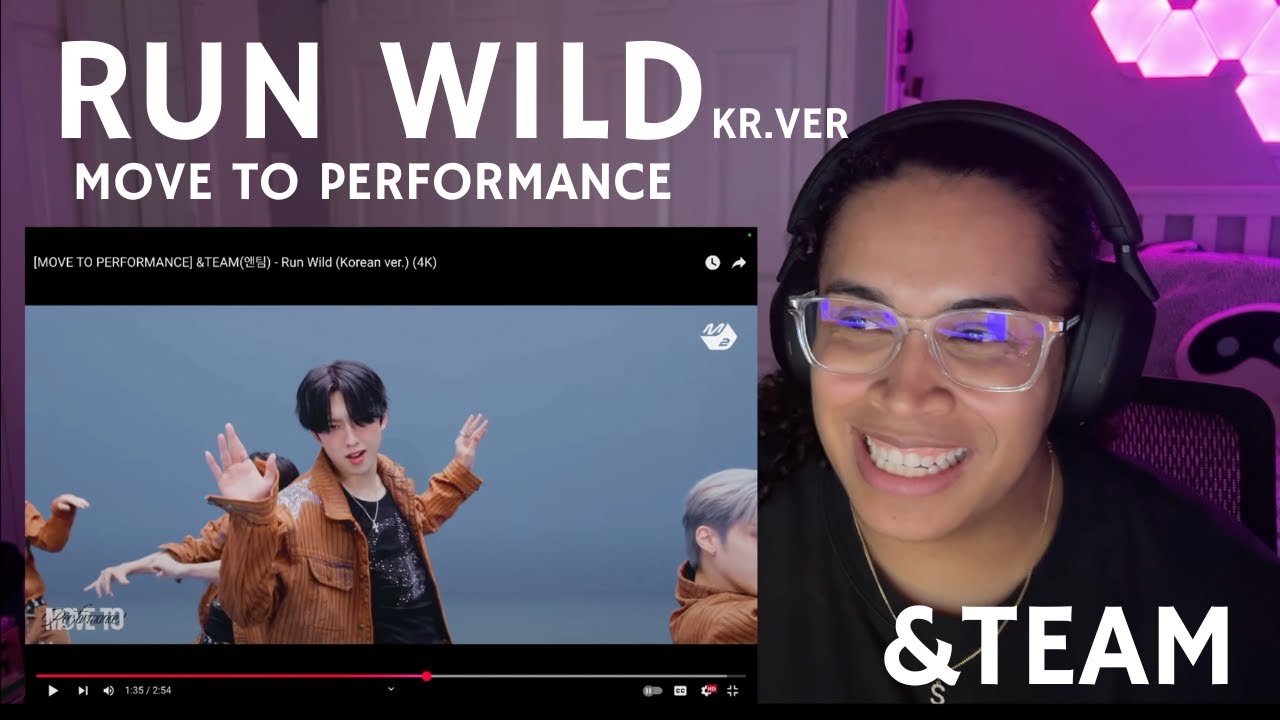 They make the choreo look so effortlessly cool! 🔥 - &TEAM 'Run Wild' [Move To Performance] Reaction