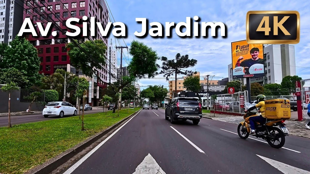 AVENIDA SILVA JARDIM CURITIBA PARANÁ 4K 2026