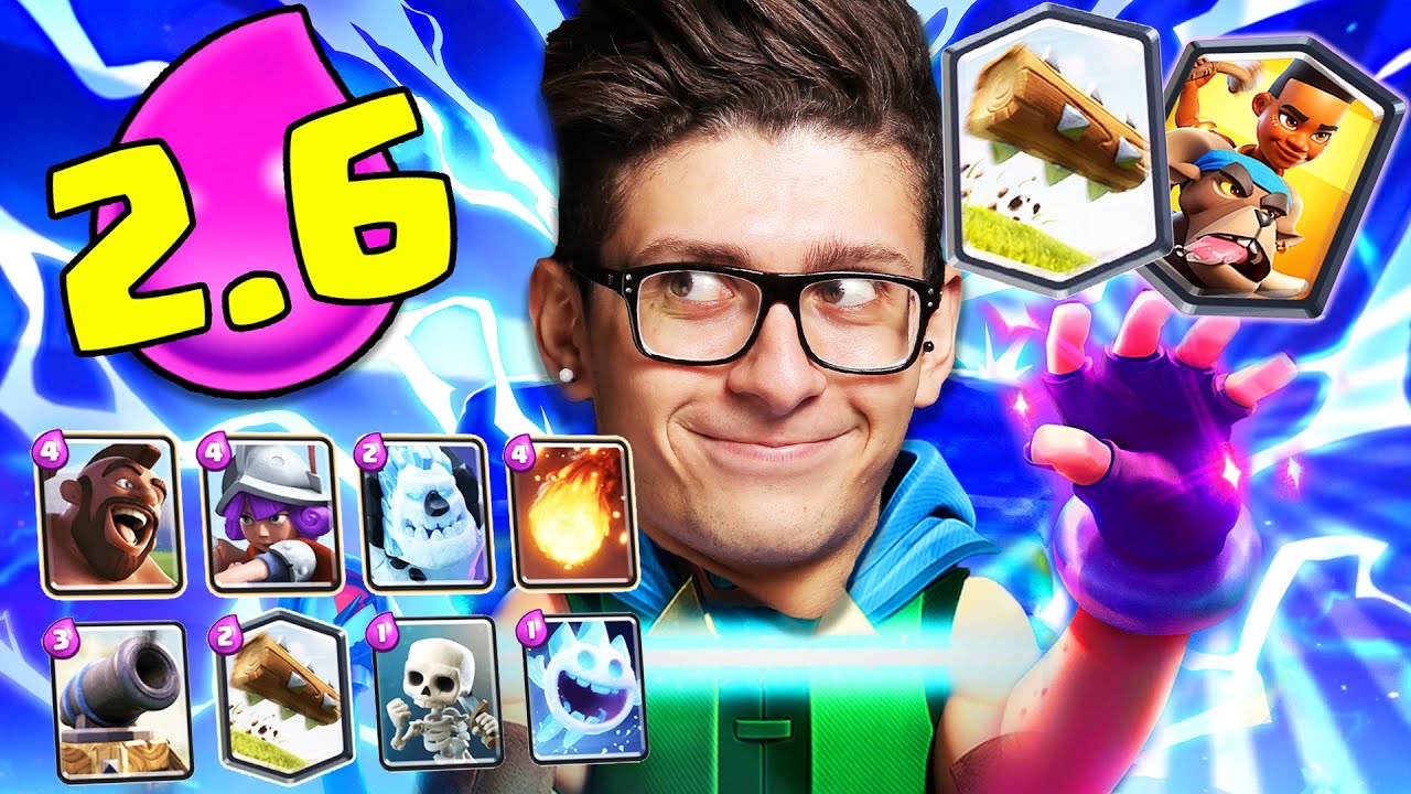 CLASH ROYALE: PROVO IL MAZZO 2.6 (devastante) LA NUOVA LEGGENDARIA E LA TRONCO LIVELLO 13 !!
