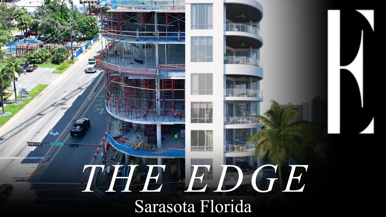 Внутри «The Edge» Сарасоты — смелого нового роскошного кондоминиума в центре города