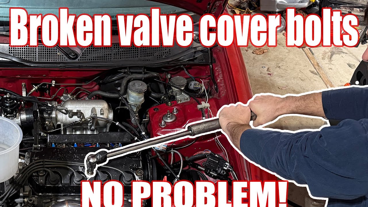 How to Repair Broken Valve Cover Bolts (Thread Repair the Easy Way)