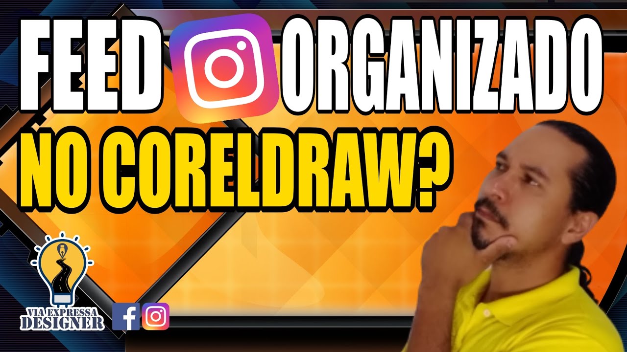 Como Fazer Feed Organizado para Instagram no CorelDraw 2020
