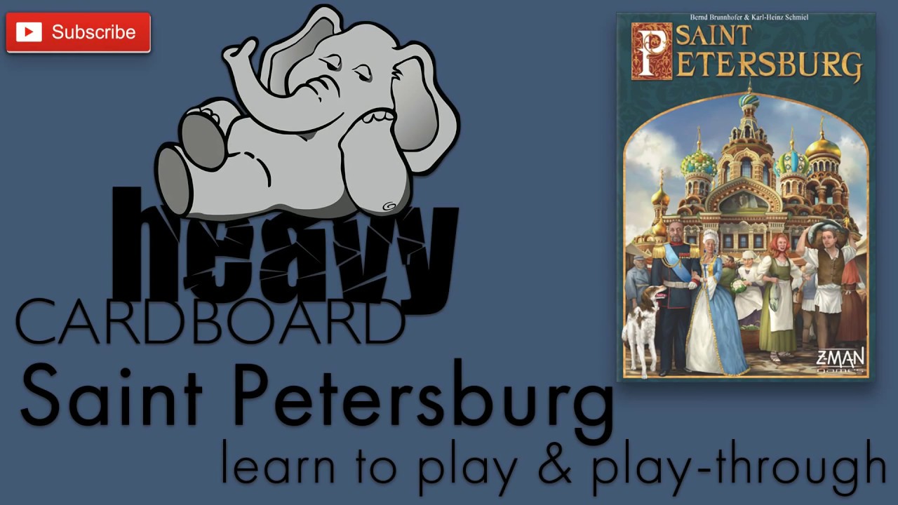 Saint Petersburg 4p Play-through, Teaching, & Roundtable discussion by Heavy Cardboard