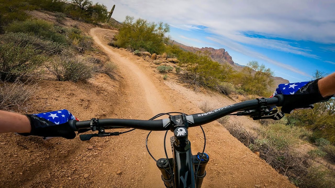 FLOW IN PHOENIX!!! // Red Mountain Rush & Big Sister POV // Hawes MTB Trails