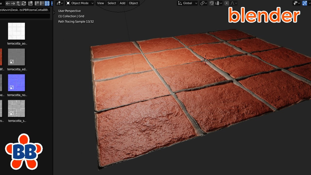 Как настроить PBR и смещение в EEVEE и Cycles [Blender 2.8]