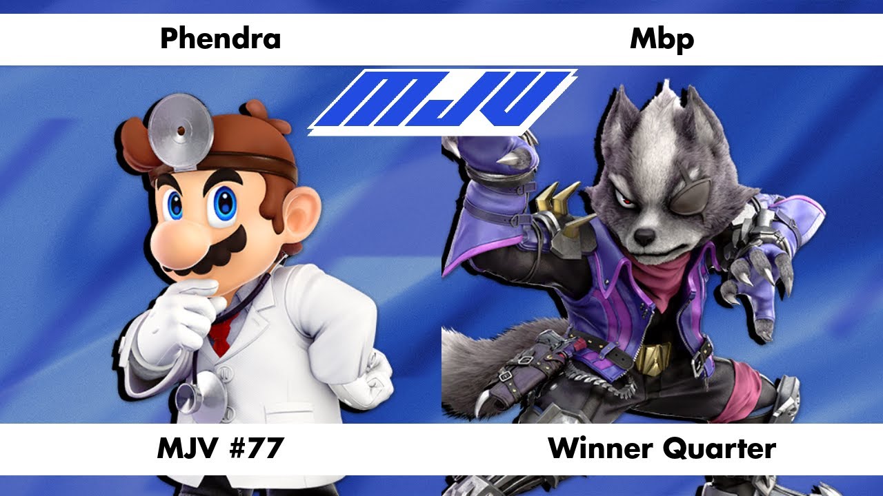 MJV #77 - Phendra (Dr Mario) Vs. Mbp (Wolf) - Winner Quarter