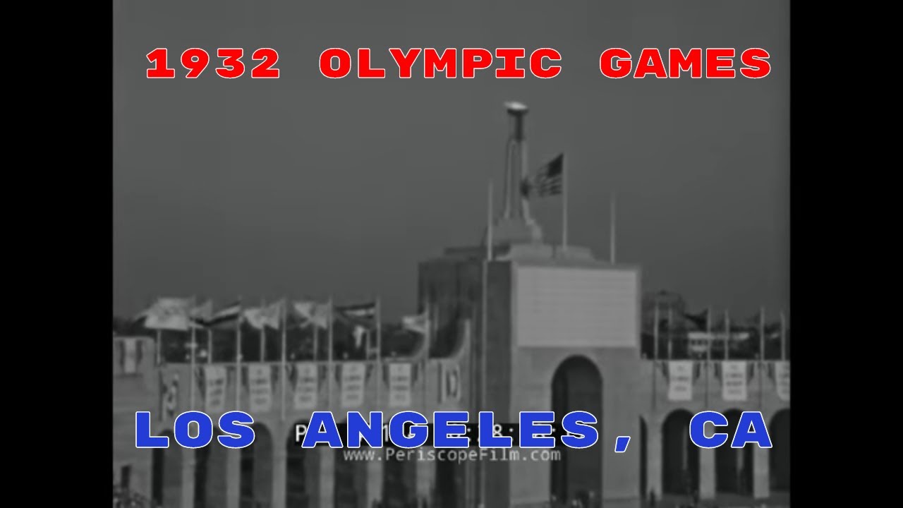 1932 SUMMER OLYMPICS, OLYMPIC VILLAGE & EVENTS   LOS ANGELES, CALIFORNIA  HOME MOVIE (SILENT)  40144