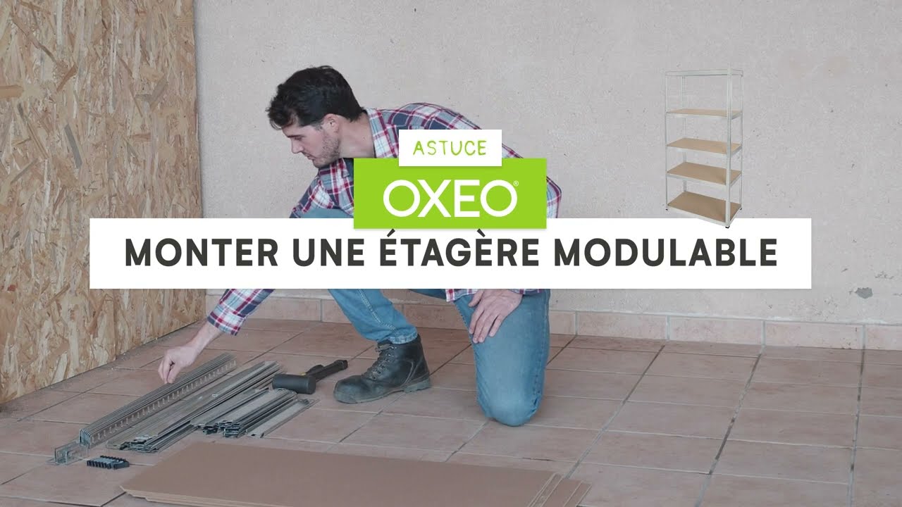 760024 - Comment monter l'étagère modulable charges lourdes ?