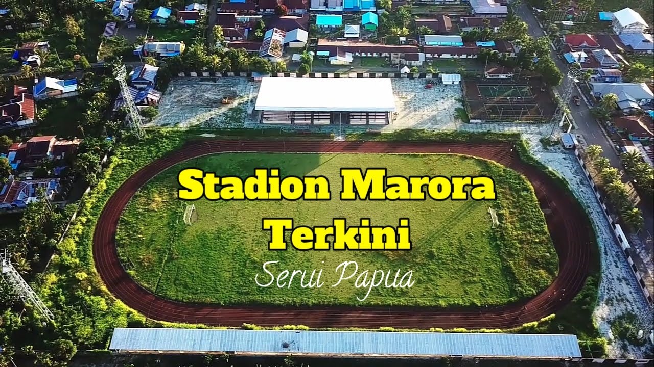 Stadion Marora Terkini #stadionmarora #serui #papua