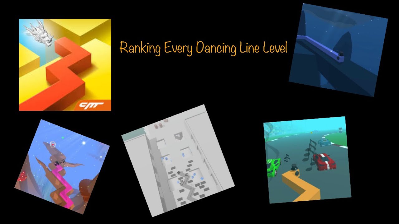 RANKING EVERY SINGLE DANCING LINE LEVEL (WORST TO BEST)