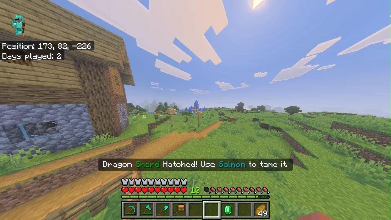 Minecraft_2 تختيم ماينكرافت فقط في لدايمند