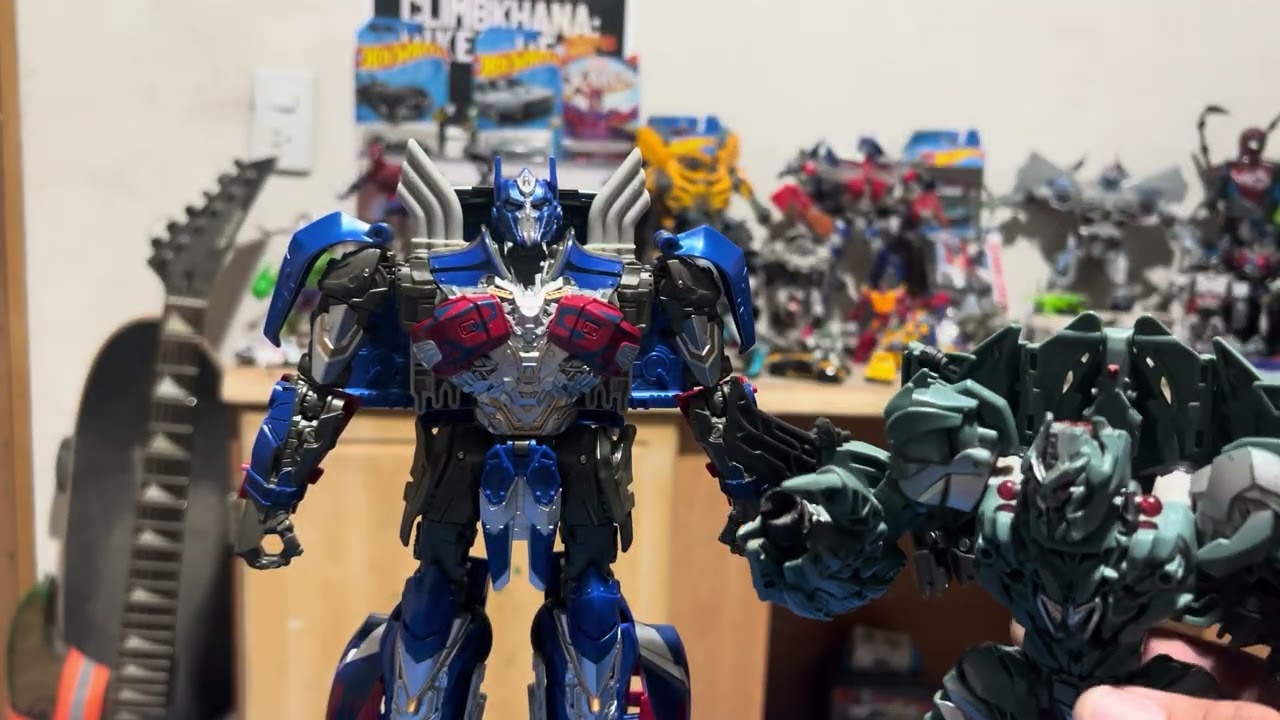 Optimus prime caballero (AOE-TLK) oversize de aliexpres 
