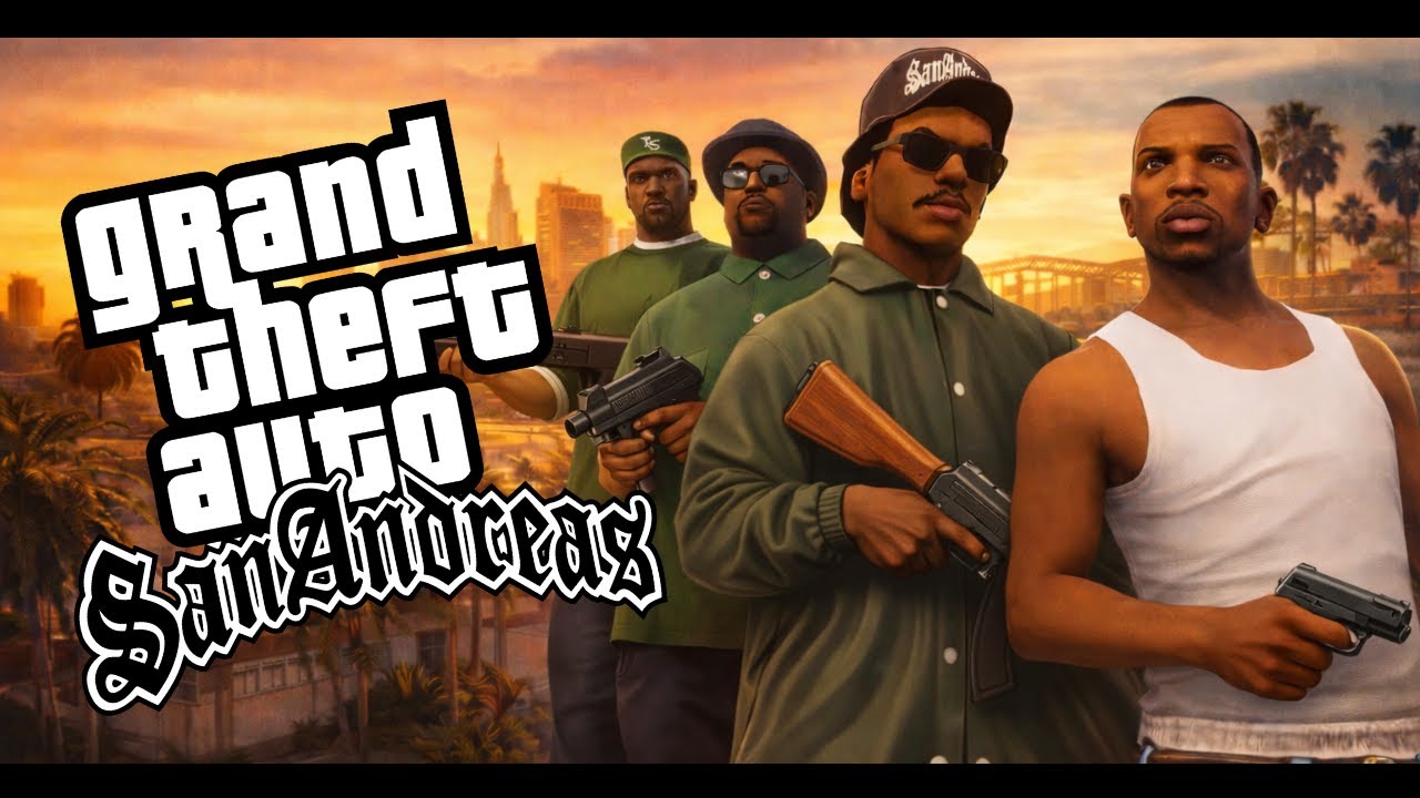ЛУЧШАЯ GTA ВСЕХ ВРЕМЁН | GTA San Andreas — The Definitive Edition [2023] #3