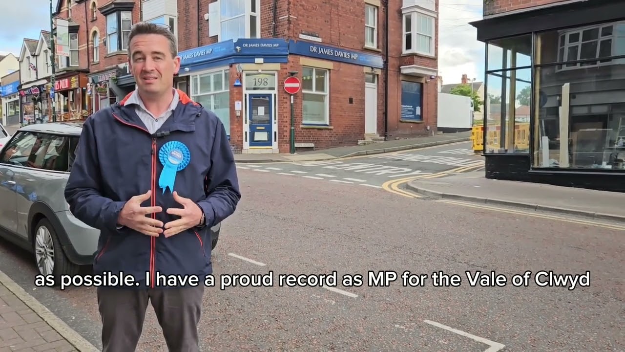 Today is Polling Day in Clwyd East! Please vote Conservative.