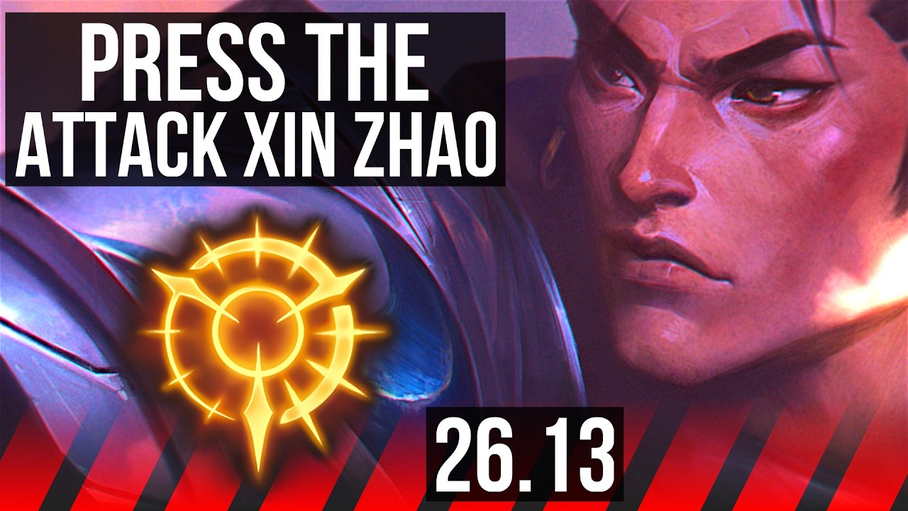 XIN ZHAO vs MORDEKAISER (TOP) | Press The Attack, 39K damage | EUW Master | 26.13