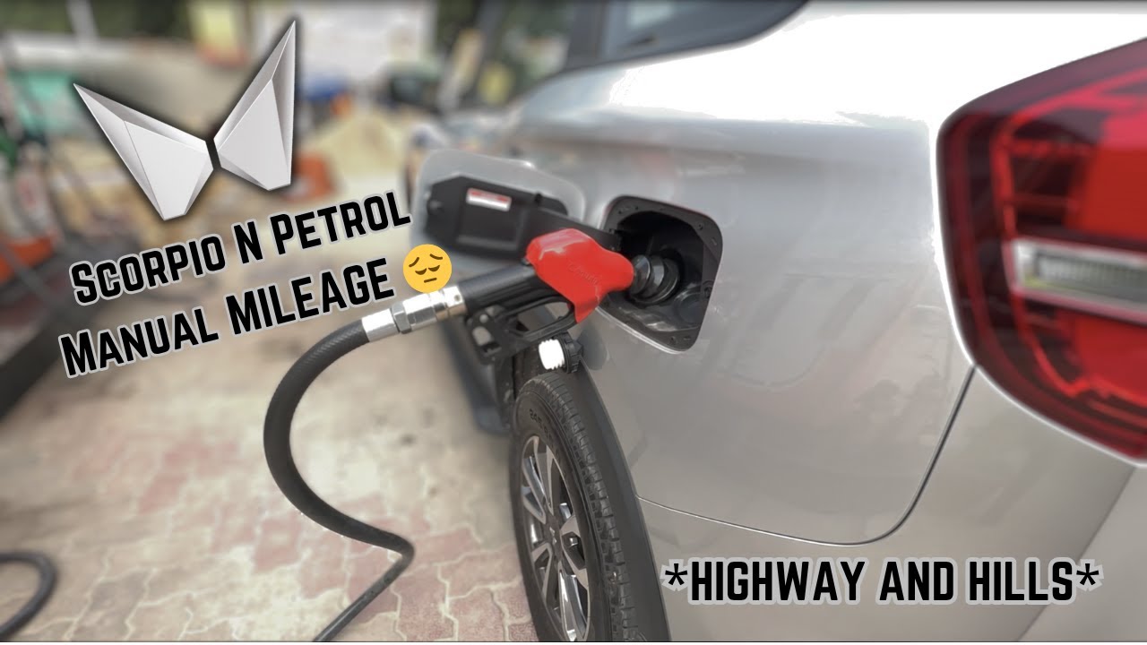Scorpio N Petrol Mileage Test *ON HIGHWAY AND HILLS*