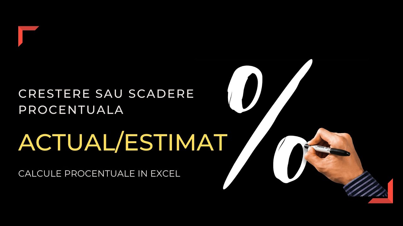 Calcule procentuale in Excel | Procente in Excel
