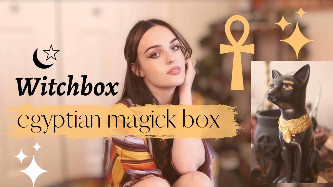 Unboxing the Egyptian Magick Witchy Subscription Box by WitchBoxUK || My favorite so far?! 🔮
