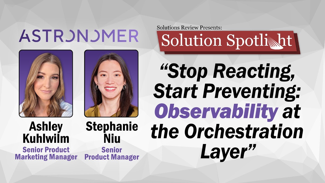 Observability at the Orchestration Layer | #SolutionSpotlight with @Astronomer