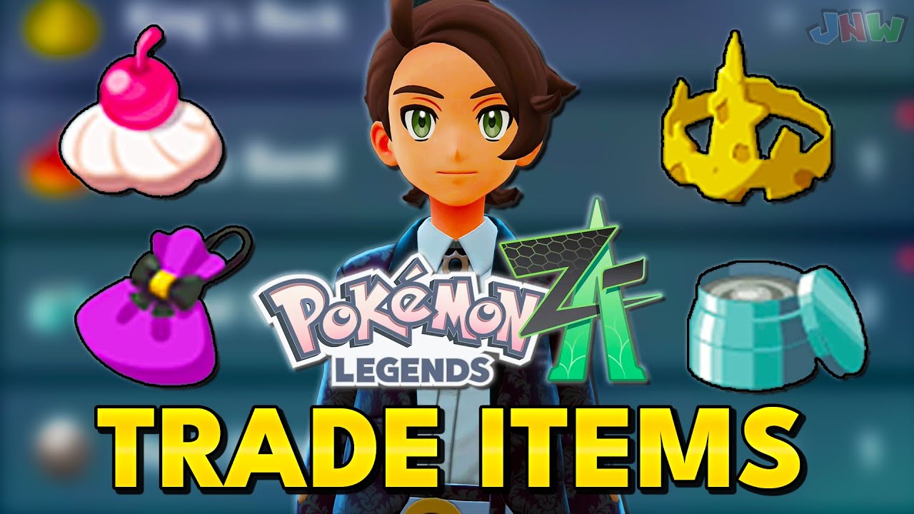 Как получить ВСЕ ПРЕДМЕТЫ ЭВОЛЮЦИИ в Pokemon Legends Z-A