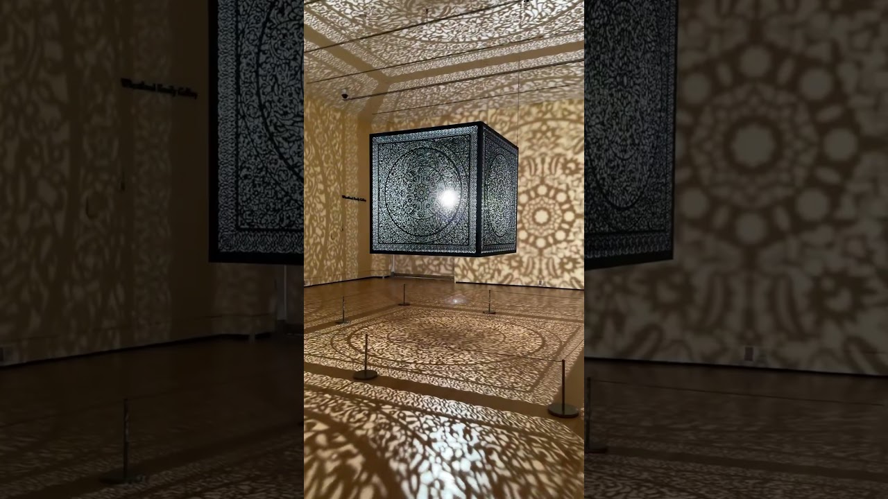 Trippy Art Installation