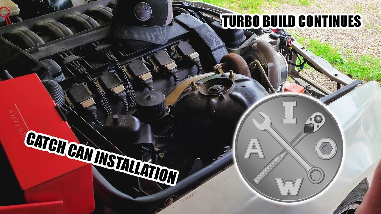 BMW E36 Turbo Build (Ep. 6) | Catch Can Installation