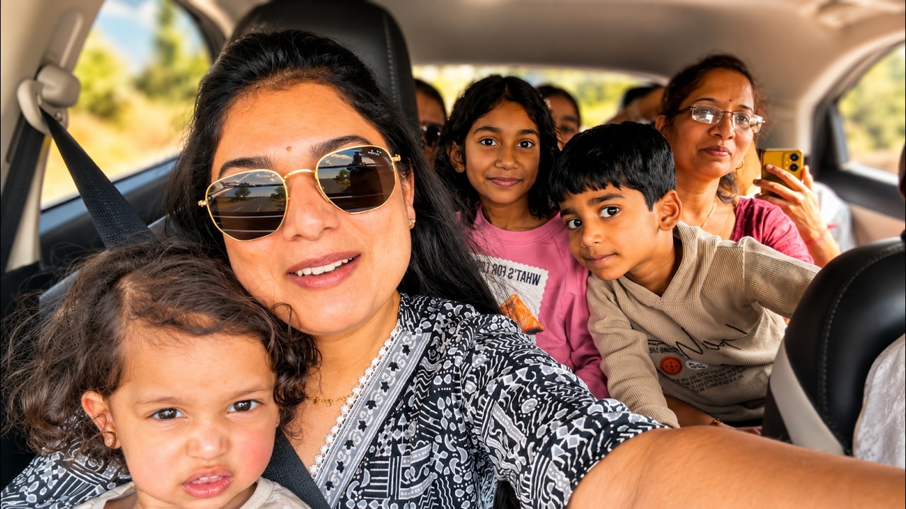 Itne saare log ek gaadi me kaha jaa rahe? Family Vlog | Mohini Skylar | India